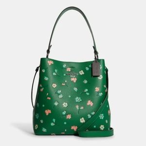 COACH | Town Bucket Bag w/ Mystical Floral Print
